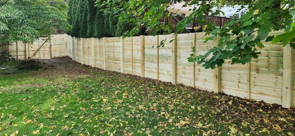 Wood fence grand rapids michigan fence company 121025 03