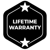 badge showing available fence warranty