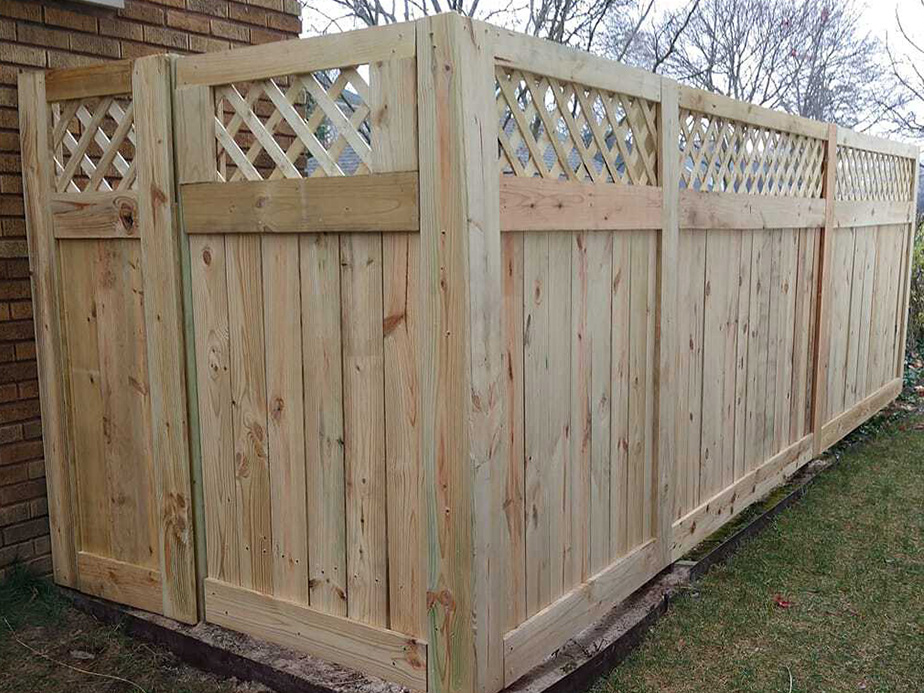 Decorative Fence Example in ADA Michigan