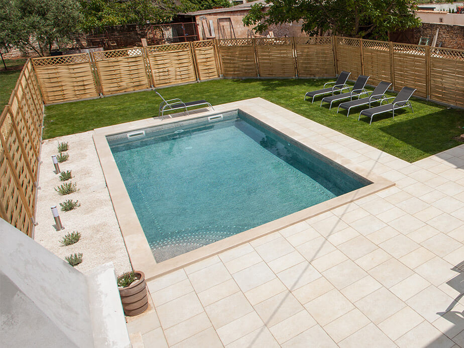 Pool Fence Example in Creston Michigan